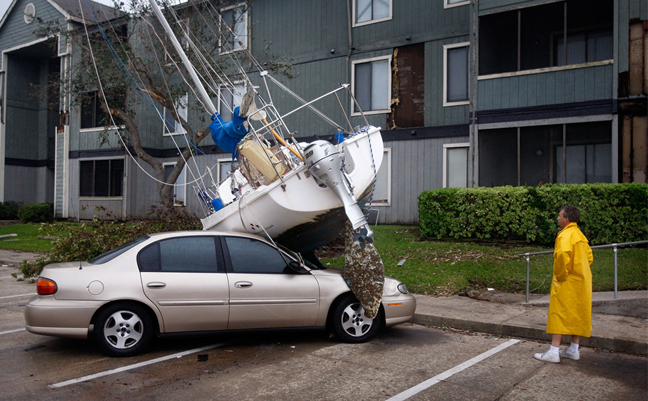 Images from Hurricane Ike
