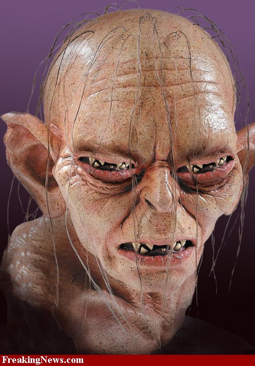 just when you thought gollum couldn't get any uglier