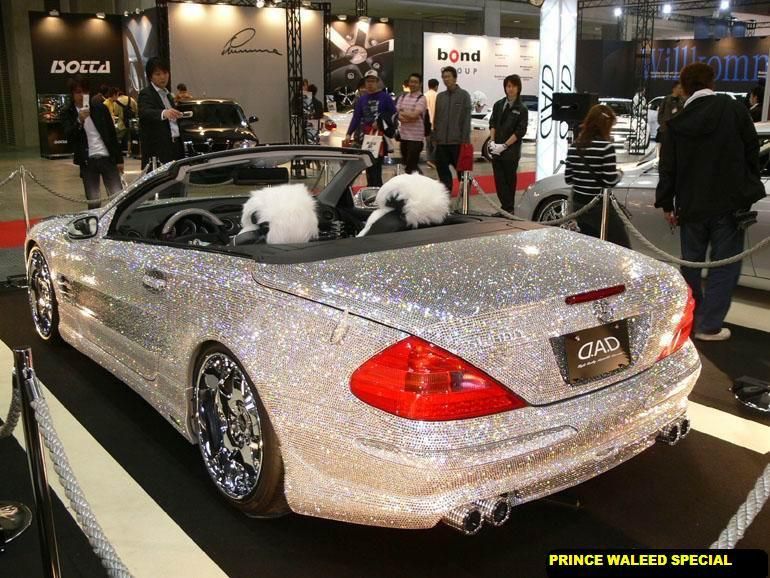 Diamond Covered Mercedes