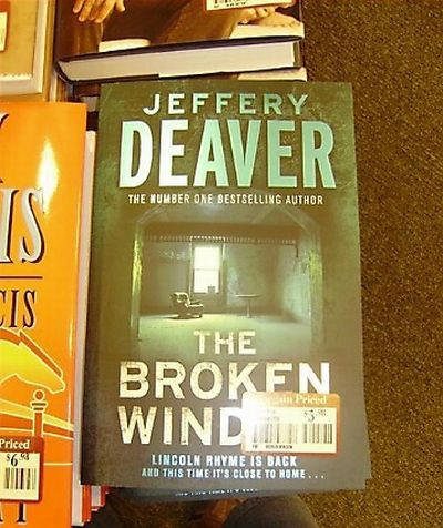 funny price tag placement - Jeffery Deaver The Number One Bestselling Author The Broken Wind, Priced Lincoln Rhyme Is Back Aud This Time It'S Close To Home..