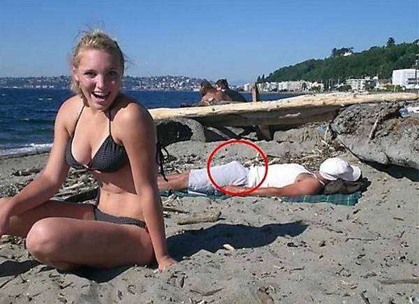 Bikini Photo Bombs