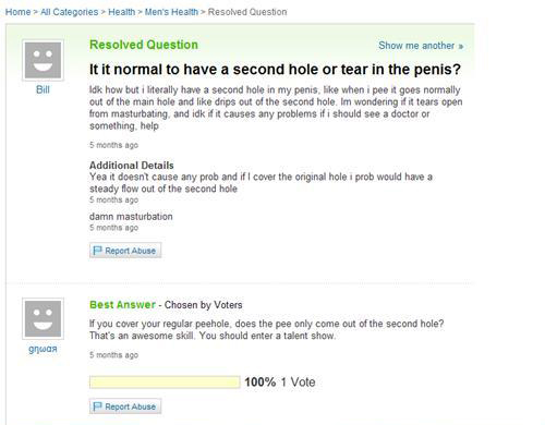Yahoo Answers Gone Wrong Gallery Ebaum S World