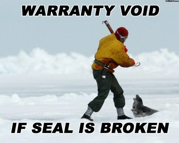 void if seal is broken - Warranty Void If Seal Is Broken