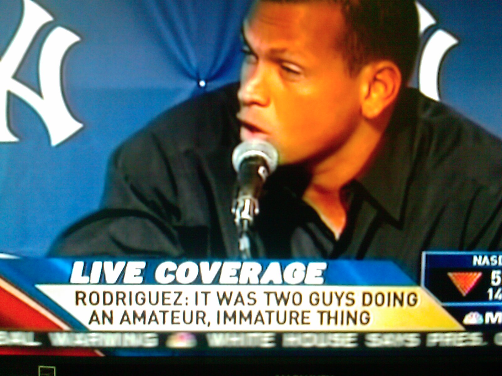 A-Rod has another confession. This time dealing with men.