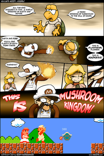 this is mushroom kingdom