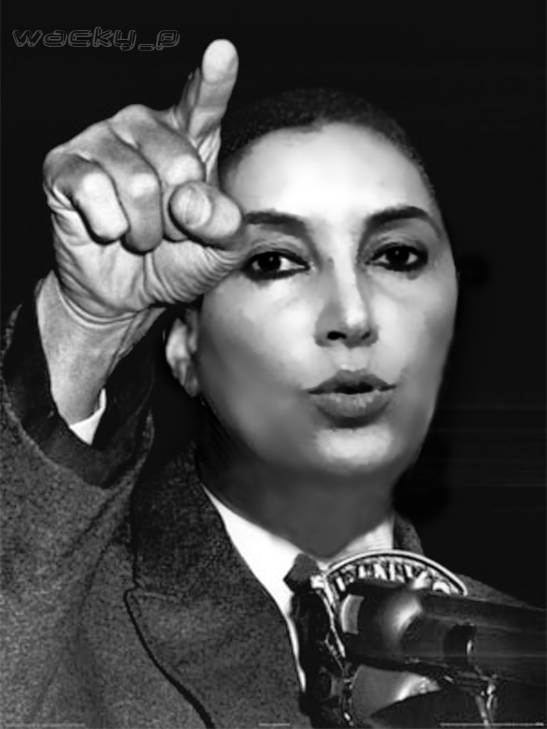 Benazir Bhutto X point