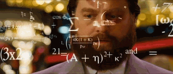 Calculating the tip percentage after a few drinks.