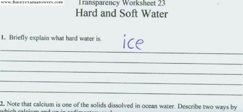 Funny exam answers