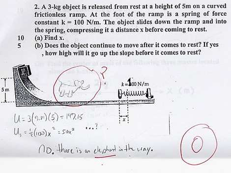 Funny exam answers