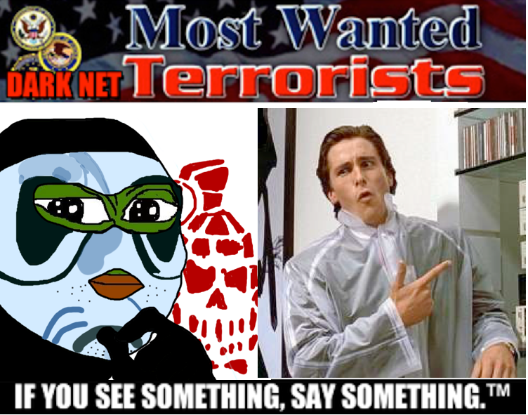 dank terrorist most wanted poster