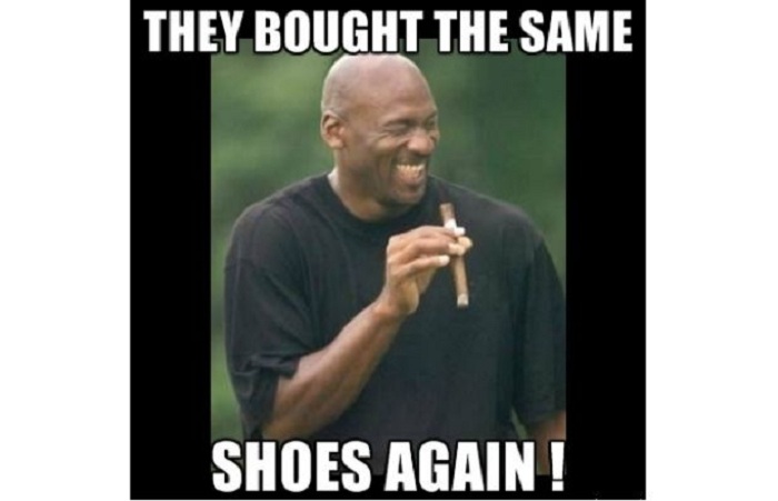 dank meme photo caption - They Bought The Same Shoes Again!