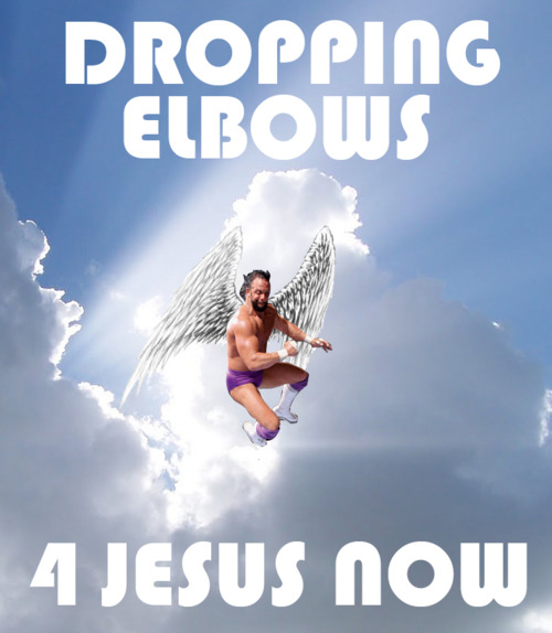 dank meme macho man memes - Dropping Elbows 4 Jesus Now