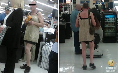 gallery of FUNNY looking people at WALMART!!