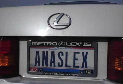 A woman named Ana or a case of dyslexia?