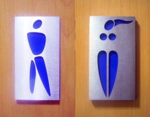 Weird Bathroom Signs