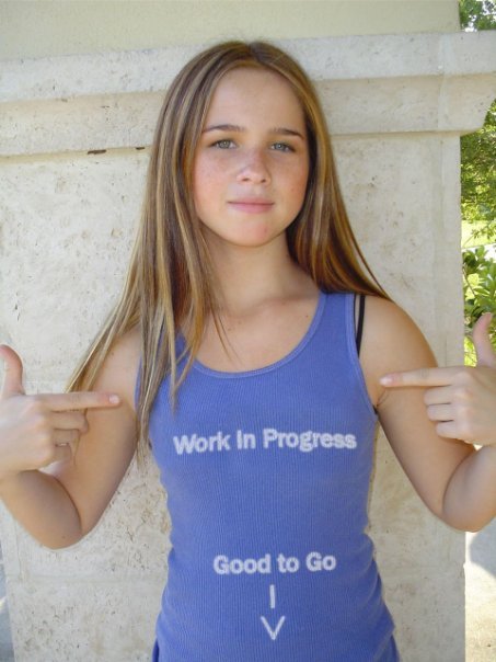 13 year old girls with boobs - Work In Progress Good to Go