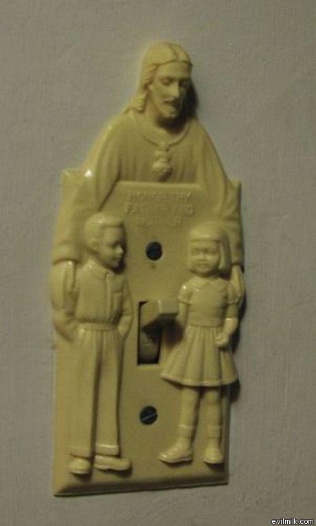 jesus light switch cover - evilmilk.com