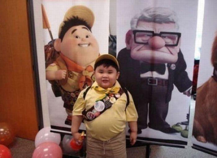 Cartoons in real life