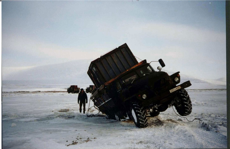 Russian Ice Truckers