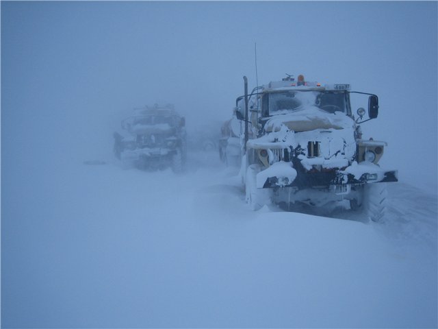 Russian Ice Truckers