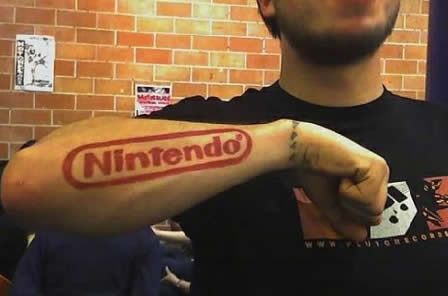 Nintendo tatoos.