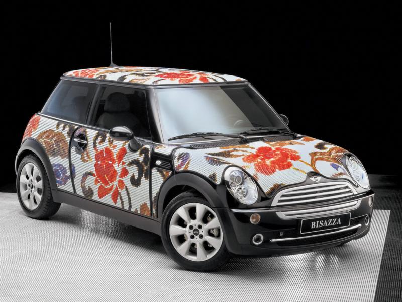 Tiled Mini Coopers