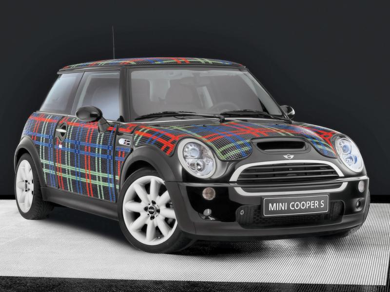 Tiled Mini Coopers