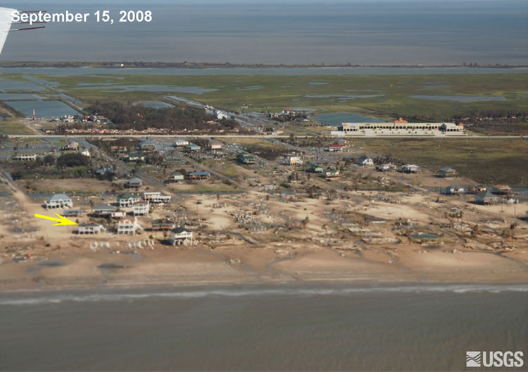 Hurricane Ike-Before and After