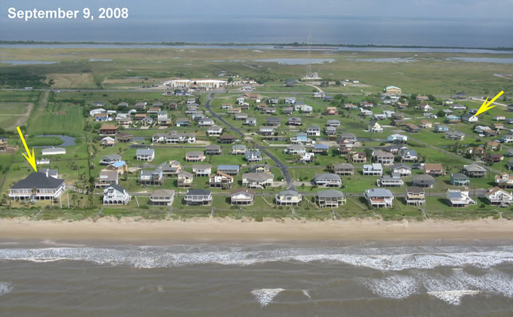 Hurricane Ike-Before and After