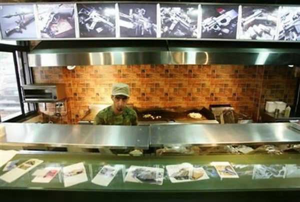 War Themed Restaurant