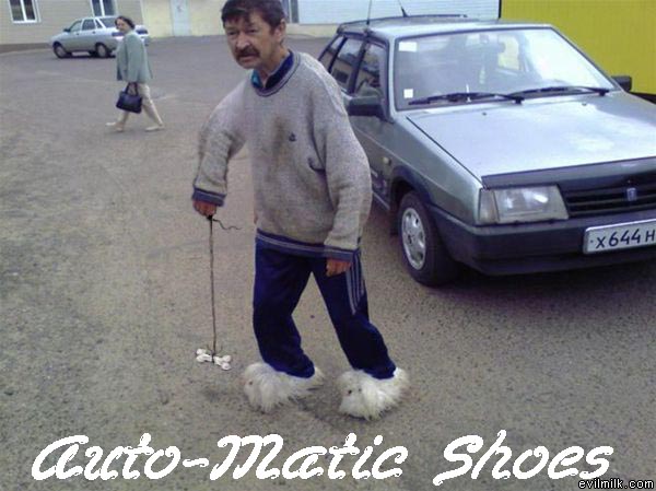Try the new Auto-matic Shoes!