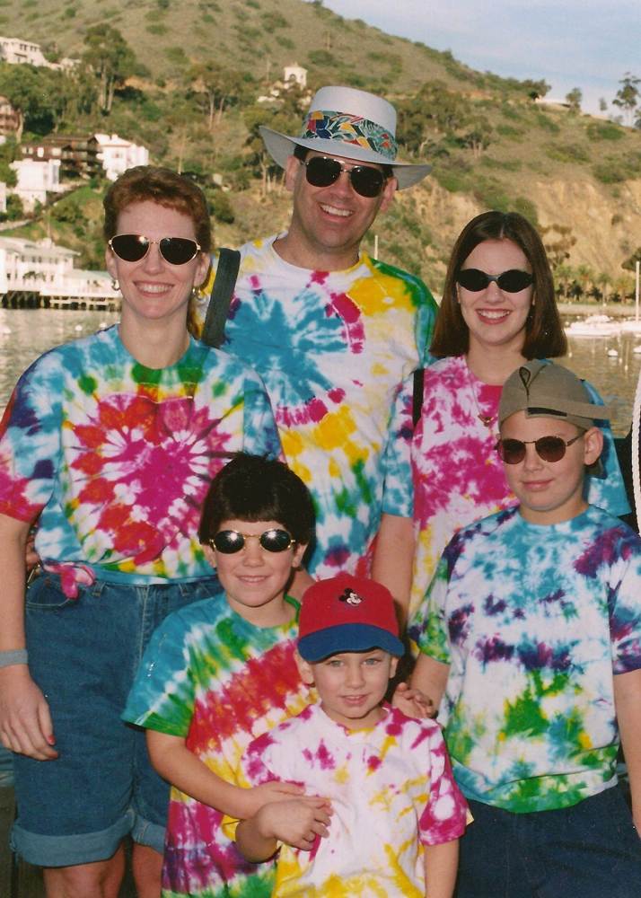 Awkward family vacation pix