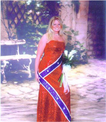 Wow sequined flag of Dixie dress