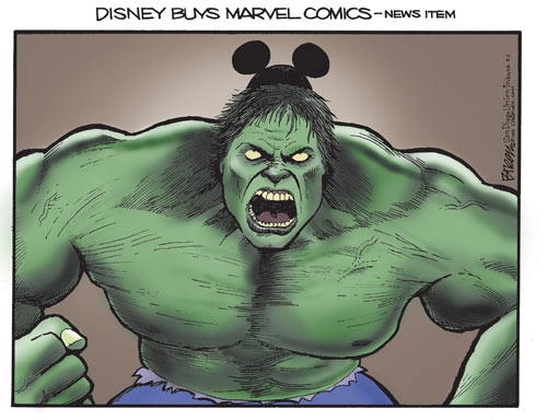 Disney Owns Marvel Comics?