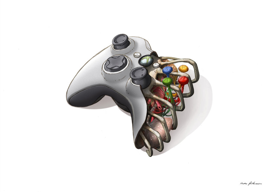 Xbox360 Controller Anatomy.