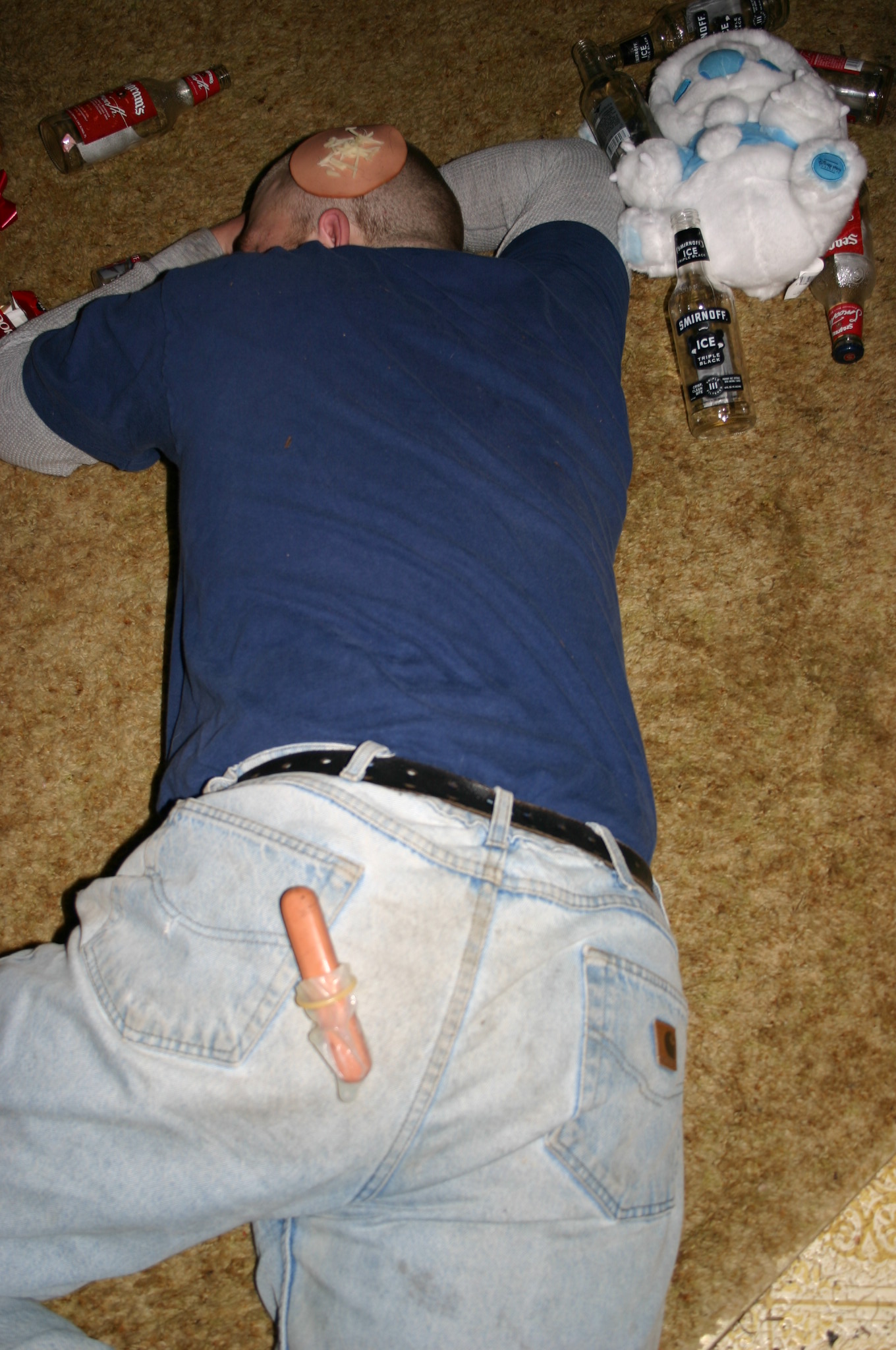 Don't Drink and Pass Out!