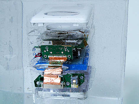 Exploded Ipod Works