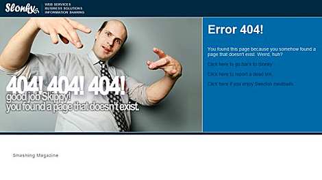 Creative 404 Pages