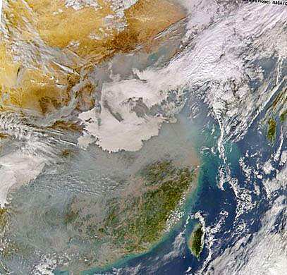 Pollution effects in China