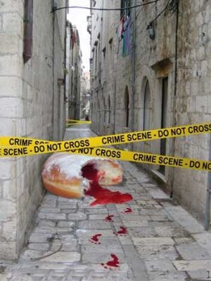 donut crime scene - Crime Do Not Chy Not Cross Crime Scene Do Not Cros Scene Do Not Cross Crime Scene Do Ng