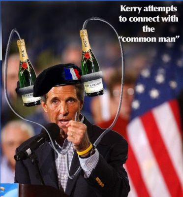 john kerry orange - Kerry attempts to connect with the 'common man"