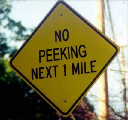 no oxygen next 10 miles - No Peeking Next 1 Mile