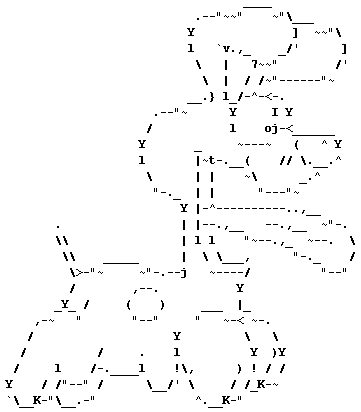 art with ascii characters