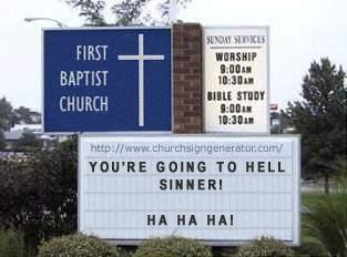 CHURCH SIGNS
