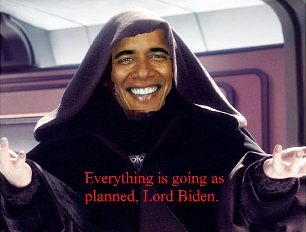 Everything is proceeding as he has forseen.