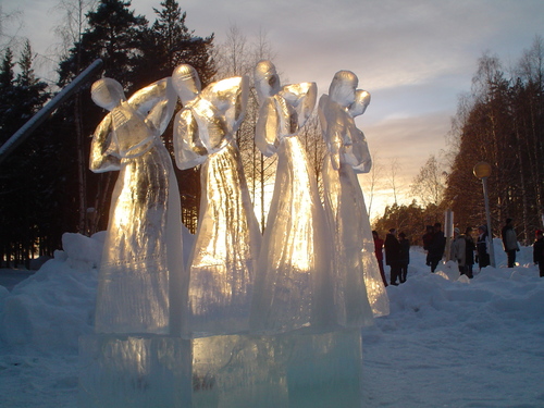 A nice ice sculpture 