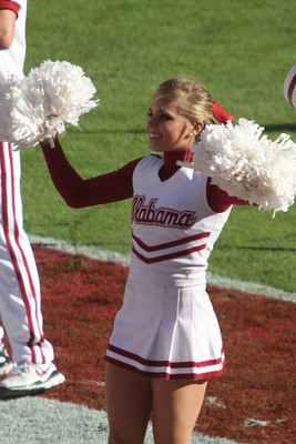 Texas Vs. Alabama Cheerleaders