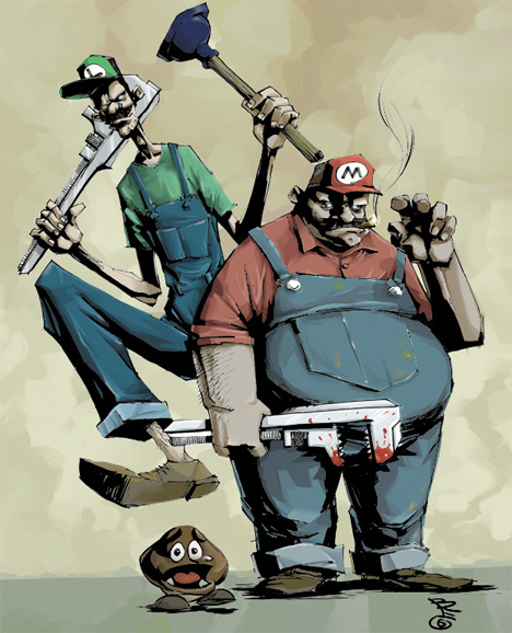 Mario and Luigi...