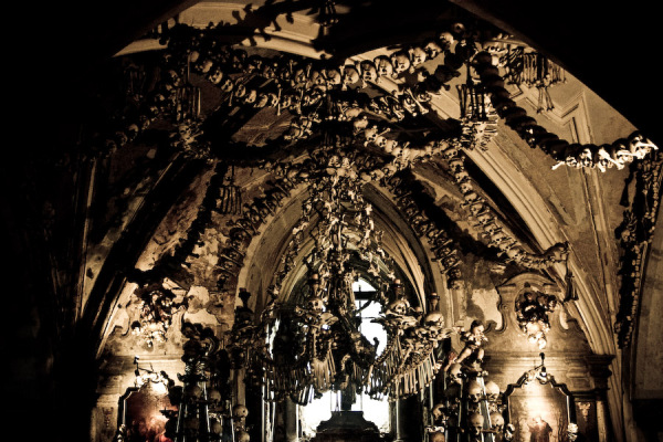 The Sedlec Ossuary is located in a small village in the Czech Republic. The Roman Catholic Chapel decorated in skulls and bones from over 60,000 people. Positively creepy as large chandeliers light the darkness, reflecting on the skulls that appear to follow you, taunt you and even speak to you. They say the spirit of the dead lives within the walls of this creepy religious sanctuary. To add to the creep factor, the chapel is located under the Cemetery Church of all Saints.