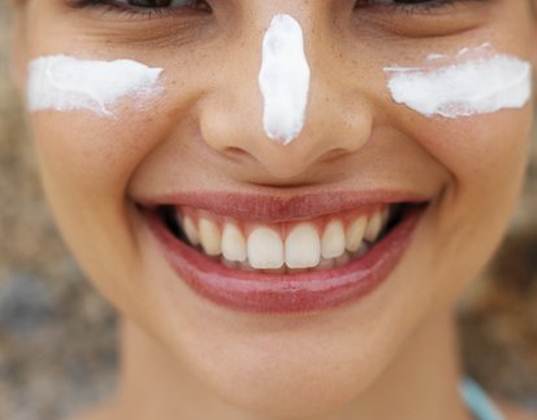 A Bit O' Sun Block - Titanium dioxide is a common ingredient in sun block. It's also a common ingredient in food. White foods like coffee creamer and creamy salad dressing have titanium dioxide. So does paint.